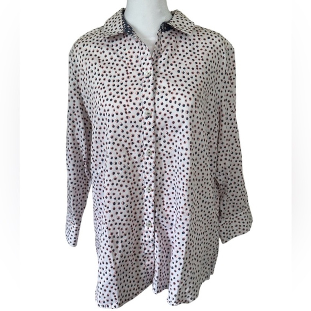 Foxcroft size 14 button down shirt